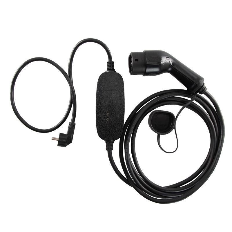 IEC 62196-2 Type 2 Portable EV Charger with Control Box